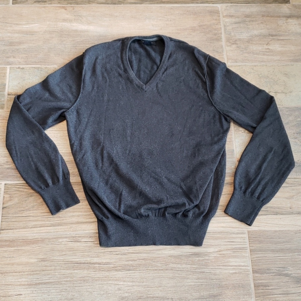 Banana Republic Cotton Cashmere V Neck Sweater
